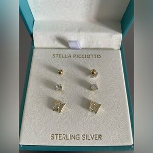Sterling Silver Earring Set, Stella Picciotto